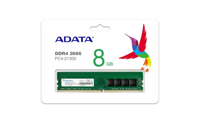 ADATA 8GB DDR4 2666 U-DIMM RAM For PC