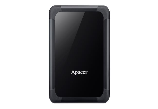 Apacer AC532 USB 3.2 Gen 1 Shockproof Portable Hard Drive 1TB Black