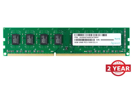 Apacer RAM U-DIMM PC DDR3 1600Mhz 8GB