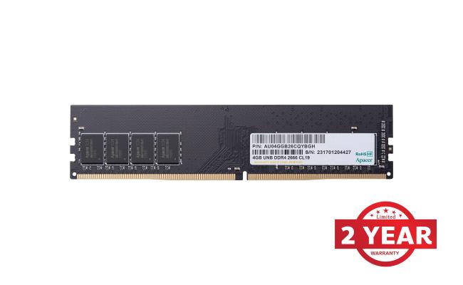 Apacer RAM U-DIMM PC DDR4 2666Mhz 4GB