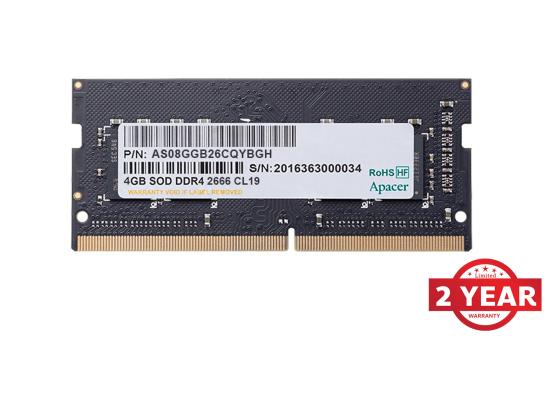 Apacer RAM SO-DIMM Notebook DDR4  2666Mhz 4GB