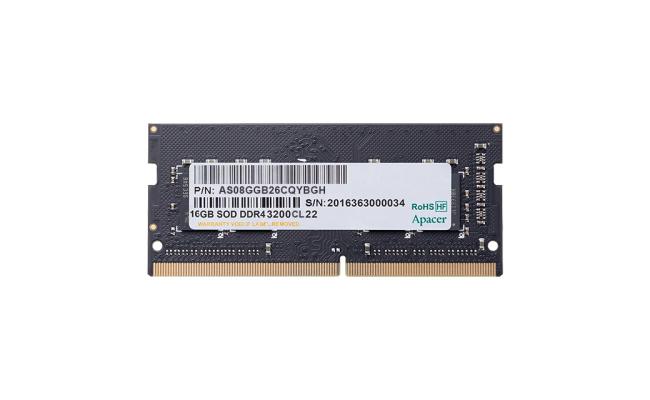Apacer RAM SO-DIMM Notebook DDR4  3200Mhz 16GB