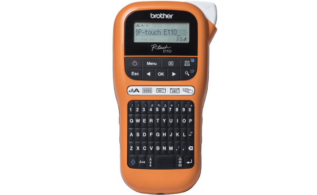 Brother P-touch PT-E110VP electrician labelling machine