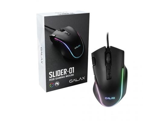GALAX SLIDER-01 7200DPI/ RGB/ 8 Macro Keys  Gaming Mouse 
