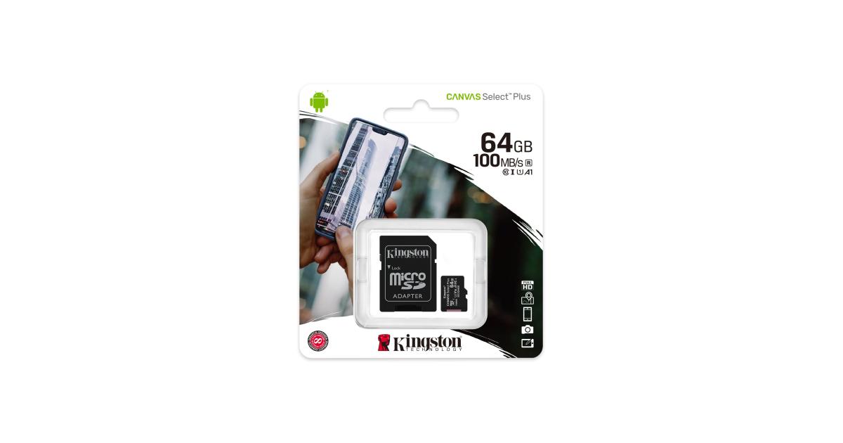 Kingston canvas select plus 256. Карта памяти 128 ГБ Micro Kingston. Карта памяти MICROSDXC Kingston Canvas select Plus 64 ГБ. Карта памяти MICROSD 64gb Kingston class 10 Canvas select Plus a1 100 MB/S SD адаптер.