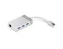 TRENDnet TU3-ETGH3 USB 3.0 to Gigabit LAN w/3 Ports USB 3.0 Hub