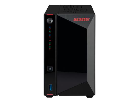 asustor 2 bay NAS Tower Intel N5105 4GB DDR4 ( upgrade to 16GB ) 2 port LAN 2.5G