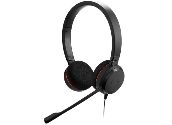 Jabra Evolve 20 Headset With Quality Microphone USB Wired