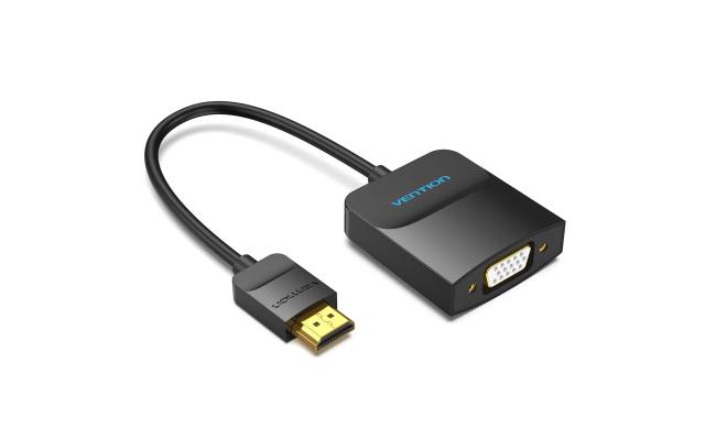 Vention HDMI to VGA Converter W/Micro USB and Audio