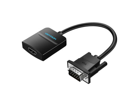 Vention VGA to HDMI Converter W/Micro USB and Audio 0.15M 