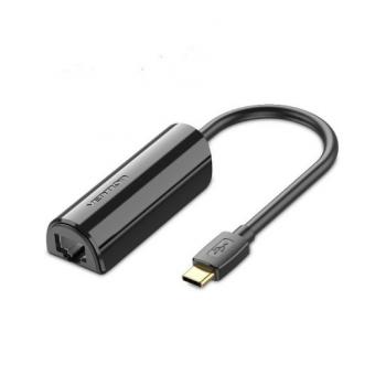 Vention USB-C to Gigabit Ethernet Adapter 0.15M Black