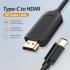 Vention Type-C to HDMI Cable 1.5M Black