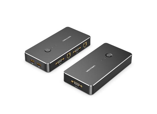 Vention 2 in 1 Out VGA KVM Switch