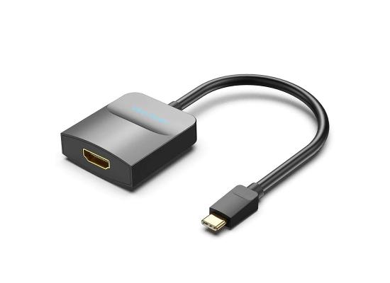 Vention Type-C to HDMI Adapter 0.15M Black ABS Type