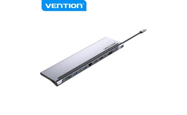 Vention Multi-Function 12-in-1 Type-C DC