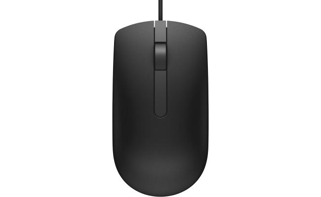 DELL MS116 Optical USB Mouse - Black