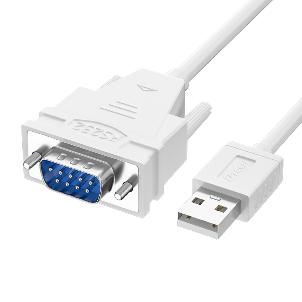 Dtech USB 2.0 to RS232 Serial Cable 1.5M