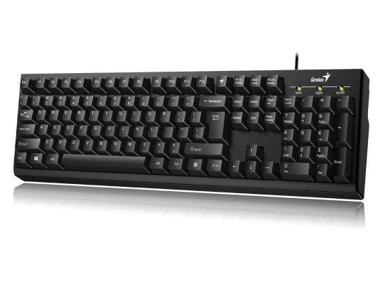 Genius KB-100 Wired Keyboard USB Black