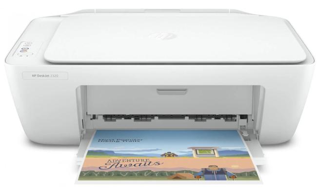 HP Deskjet 2320 All-in-One - Print, scan, copy - White Printer