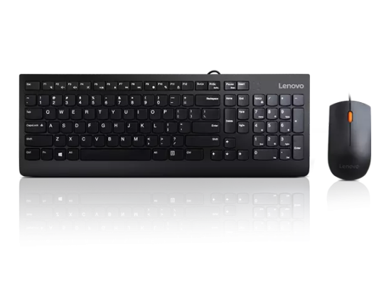 Lenovo 300 USB Kit Keyboard and Mouse - Arabic & English