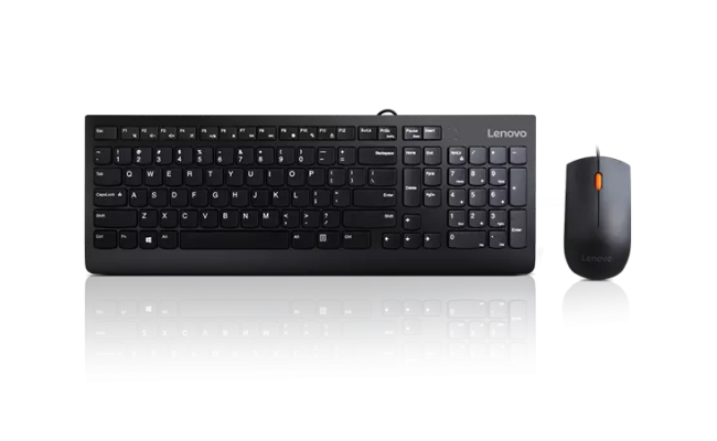 Lenovo 300 USB Kit Keyboard and Mouse - Arabic & English