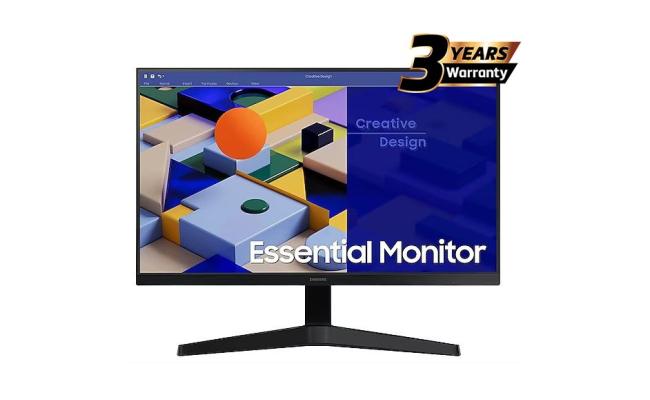 Samsung 27" Essential Monitor C310, 75HZ, AMD FreeSync, 5MS (GTG), Borderless Design