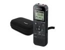 Sony ICD-PX470 Stereo Digital Voice Recorder, Built-in USB  with Case, Black
