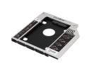 Aluminum Plastic Universal 2nd HDD Caddy 9.5mm SATA 3.0 2.5" SSD HDD Case