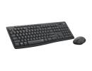 Logitech MK295 Wireless Mouse & Keyboard w/ SilentTouch Technology - Graphite