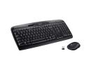 Logitech MK330 Wireless Keyboard & Mouse Combo with USB-Receiver Long Battery Life PC/Laptop Arabic / English - Black