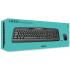 Logitech MK330 Wireless Keyboard & Mouse Combo with USB-Receiver Long Battery Life PC/Laptop Arabic / English - Black