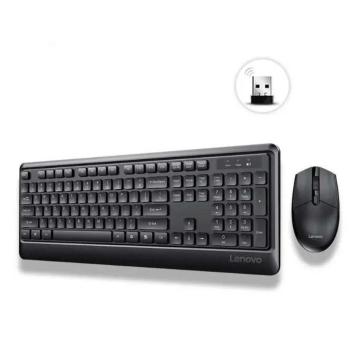 Lenovo KN102 Light & Thin Wireless Keyboard and Mouse Combo