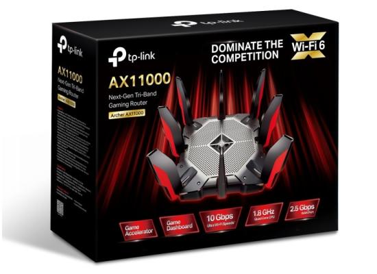 TP-Link Archer AX11000 Next-Gen Tri-Band Wi-Fi 6 Gaming Router 