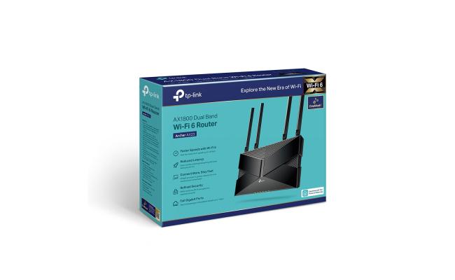 TP-Link Archer AX23 AX1800 WiFi 6 Smart WiFi Dual Band Gigabit Wireless Router