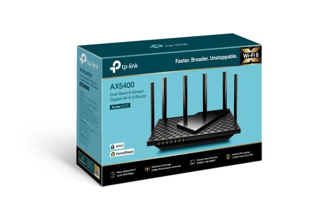 TP-Link Archer AX73 AX5400 Dual-Band Gigabit Wi-Fi 6 Router