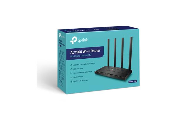 TP-Link Archer C80 AC1900 Wireless MU-MIMO Wi-Fi 5 Router