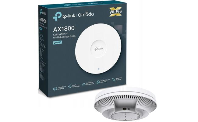 TP-Link Omada EAP610 AX1800 Ceiling Mount WiFi 6 Access Point