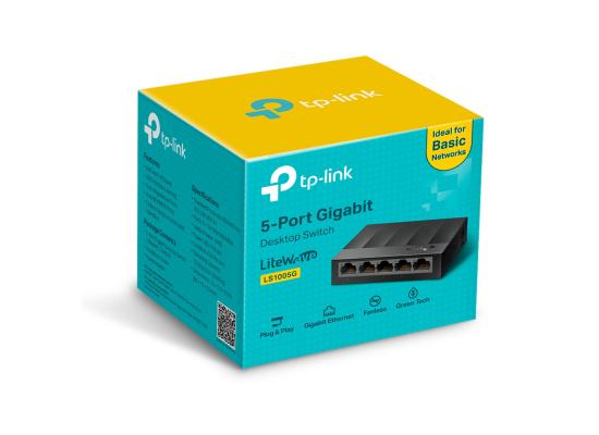 TP-Link LiteWave 5-Port Gigabit  10/100/1000Mbps Desktop Switch
