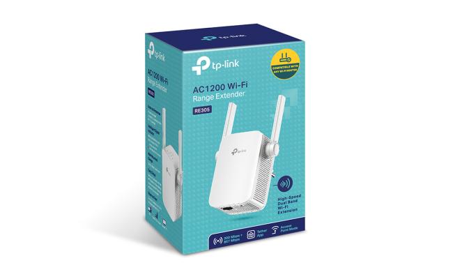 TP-Link RE305 AC1200 Mesh Wi-Fi Range Extender