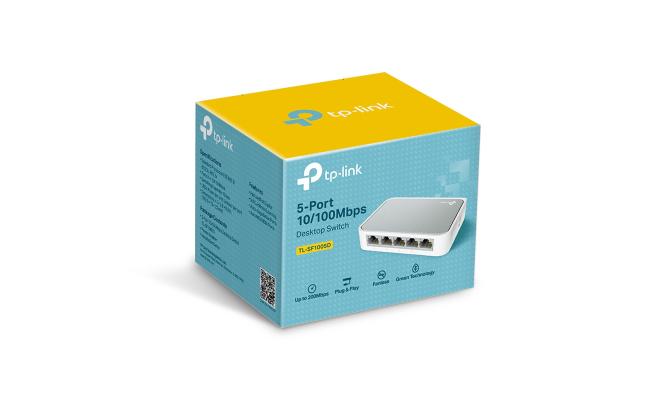 TP-Link TL-SF1005D 5-Port 10/100Mbps Desktop Switch