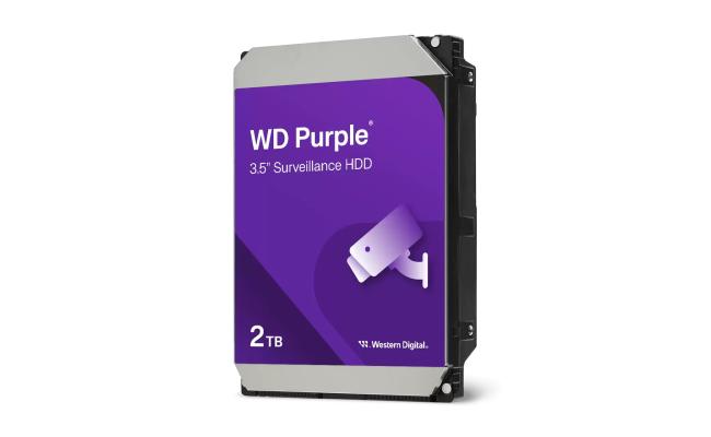 WD Purple 2TB Surveillance HDD SATA 6 Gb/s 64MB Cache 3.5" Internal