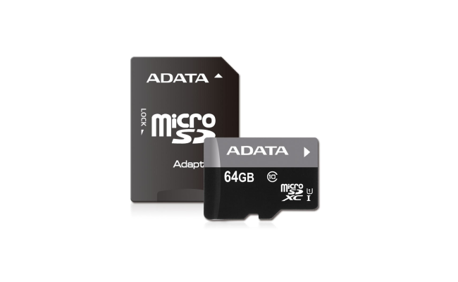 ADATA Micro SDHC 64GB Class10
