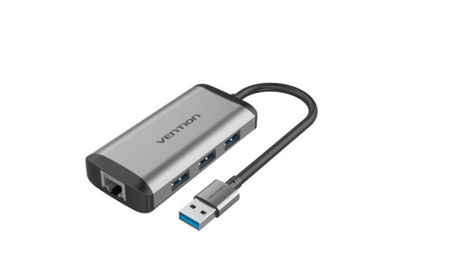 Vention USB3.0 to 3*USB3.0/Gigabit Ethernet DS