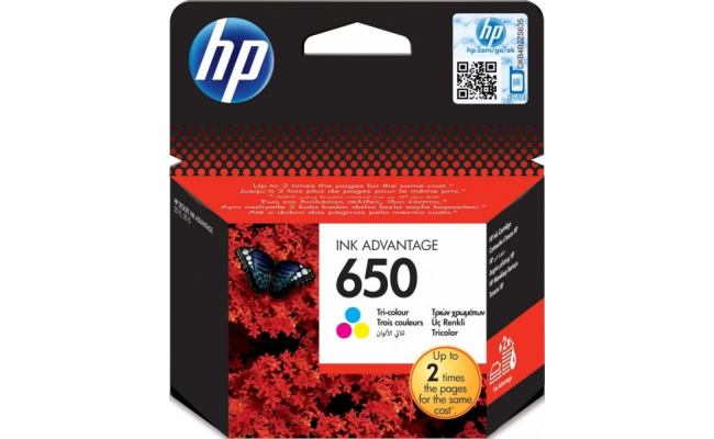 HP 650 COLOR INK CZ102AE