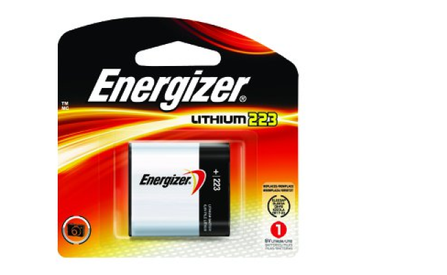 Energizer Battery Lithium Photo 6V 223