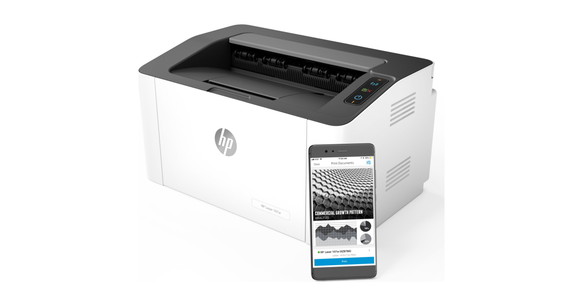 Чем отличается hp laserjet 107w от hp laser 107wr