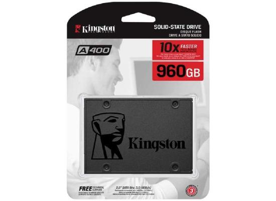 Kingston A400 SATA 3 SSD Solid State Laptop Internal Hard Drives / (SSD) 960G