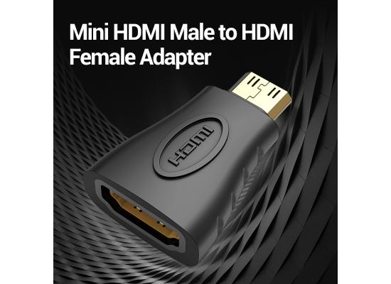 Vention Mini HDMI Male to HDMI Female Adapter