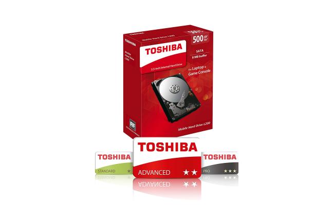 TOSHIBA 500GB 2.5" L200