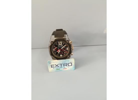 EXTRO Wrist Watch PLASTIC CASE BLK